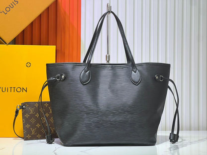 Louis Vuitton Neverfull MM Epi Black