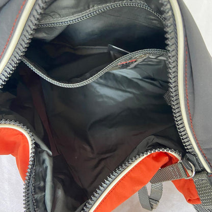 Prada Orange White SHWFFFF Nylon Vintage Bag