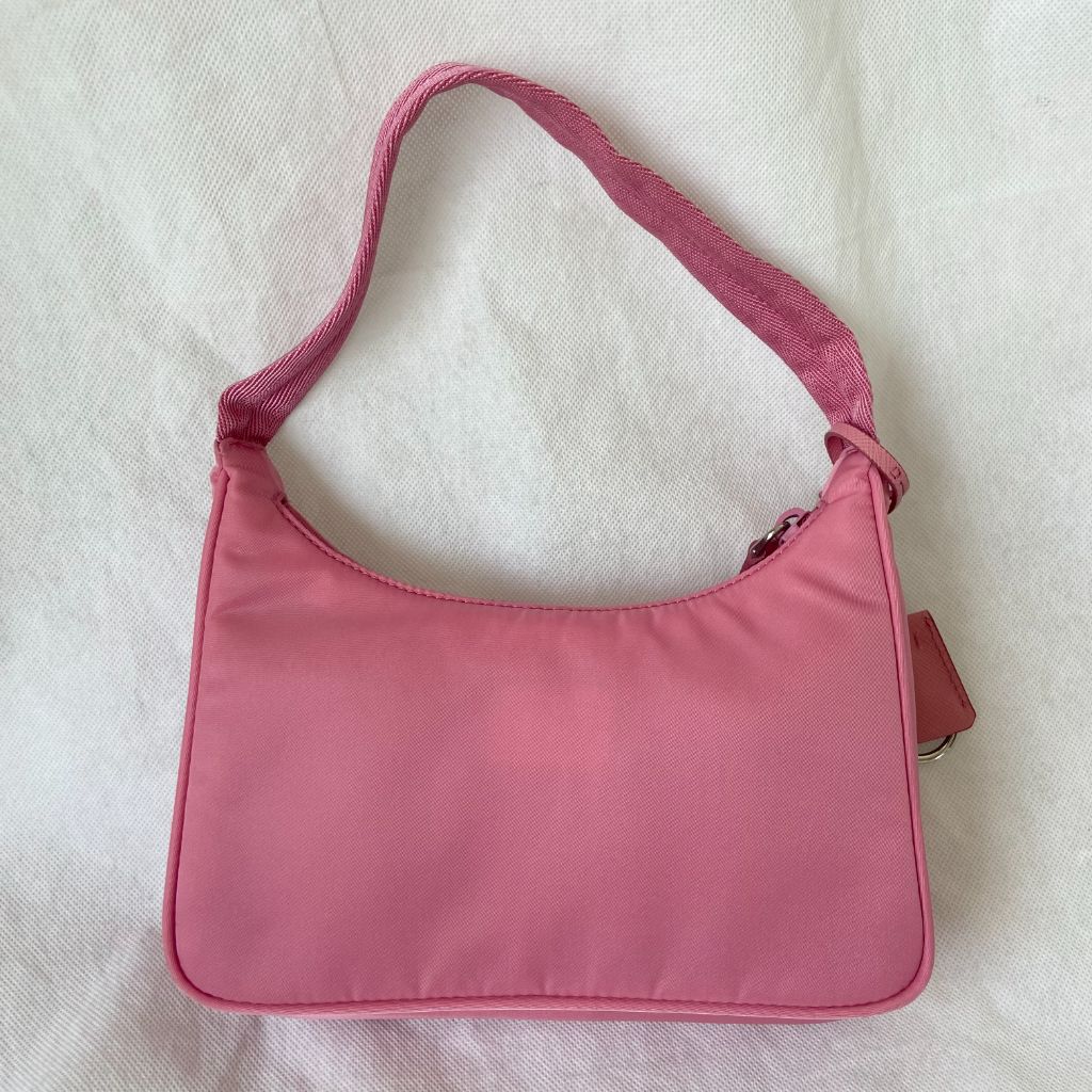 Prada Pink Re-Nylon Re-Edition 2000 mini bag