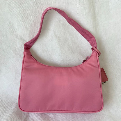 Prada Pink Re-Nylon Re-Edition 2000 mini bag