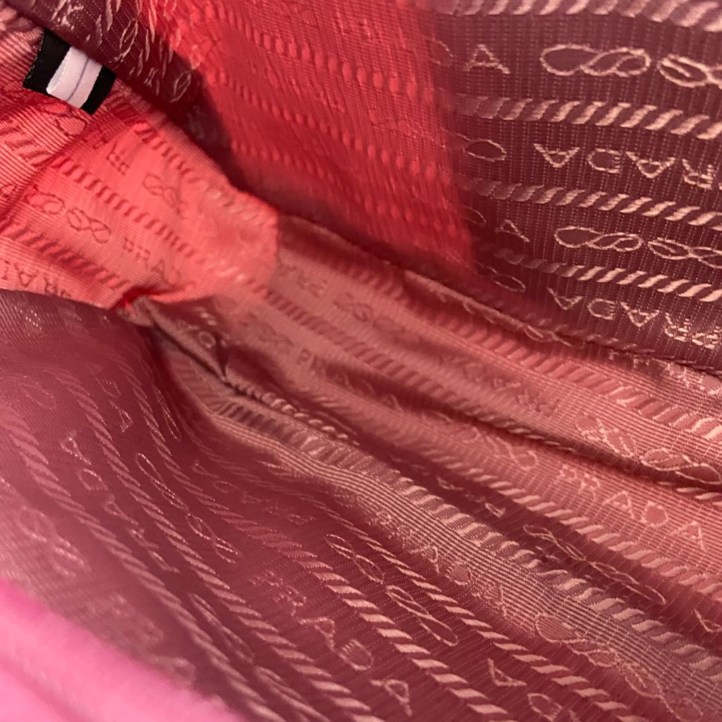 Prada Pink Re-Nylon Re-Edition 2000 mini bag