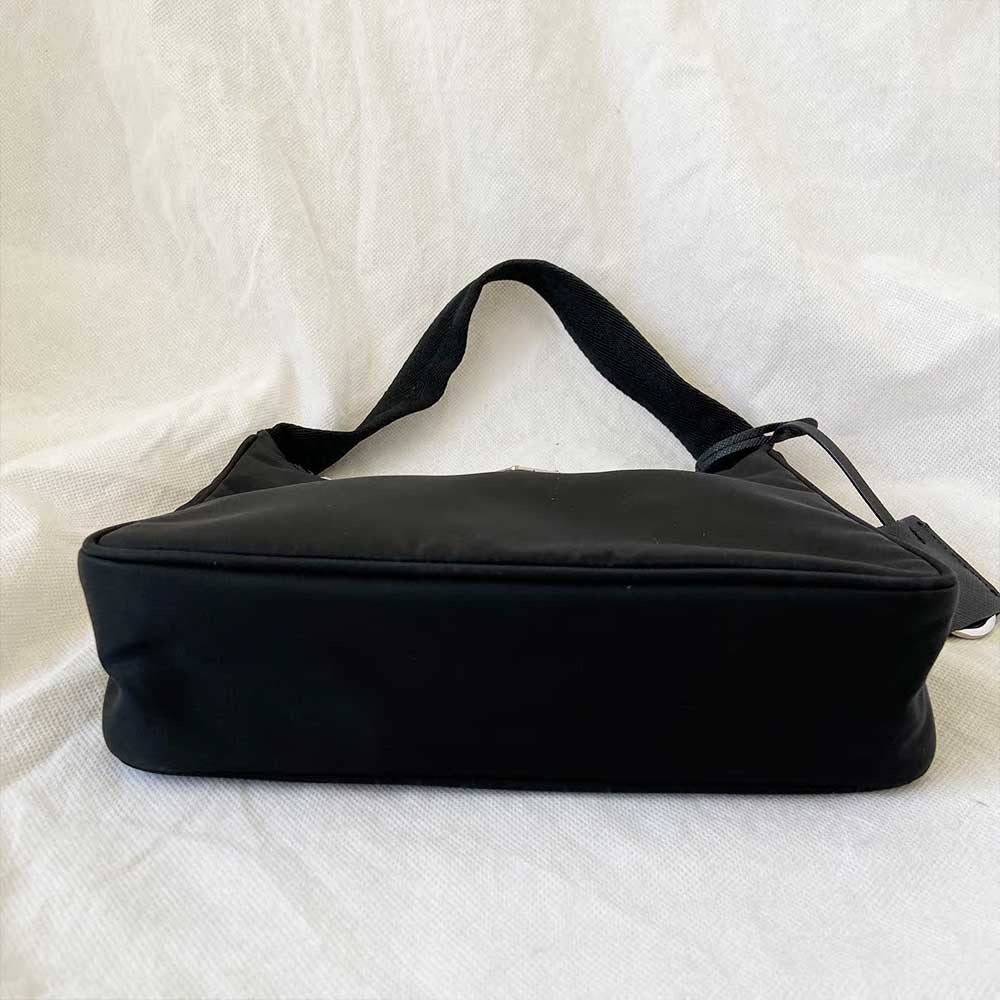 Prada Triangle Logo Re-edition 2000 Mini Bag in Nylon