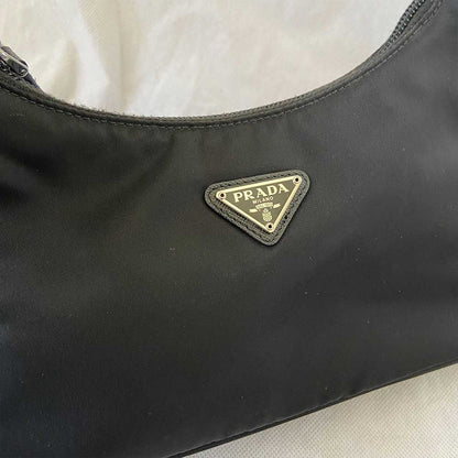 Prada Triangle Logo Re-edition 2000 Mini Bag in Nylon