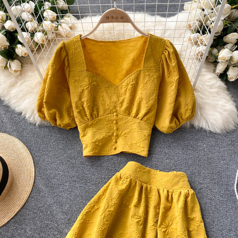Cute two pieces A line dress fashion dress  473