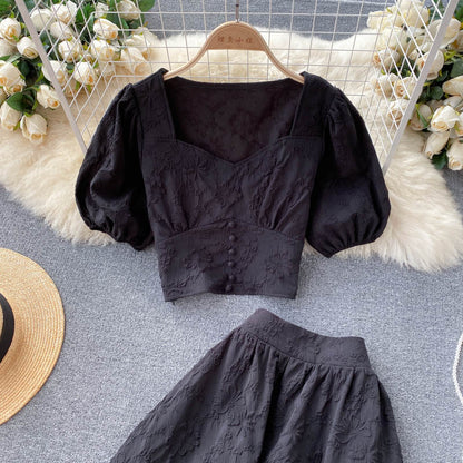 Cute two pieces A line dress fashion dress  473