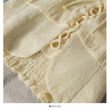 Cute lace up short sleeve top crop tops  296