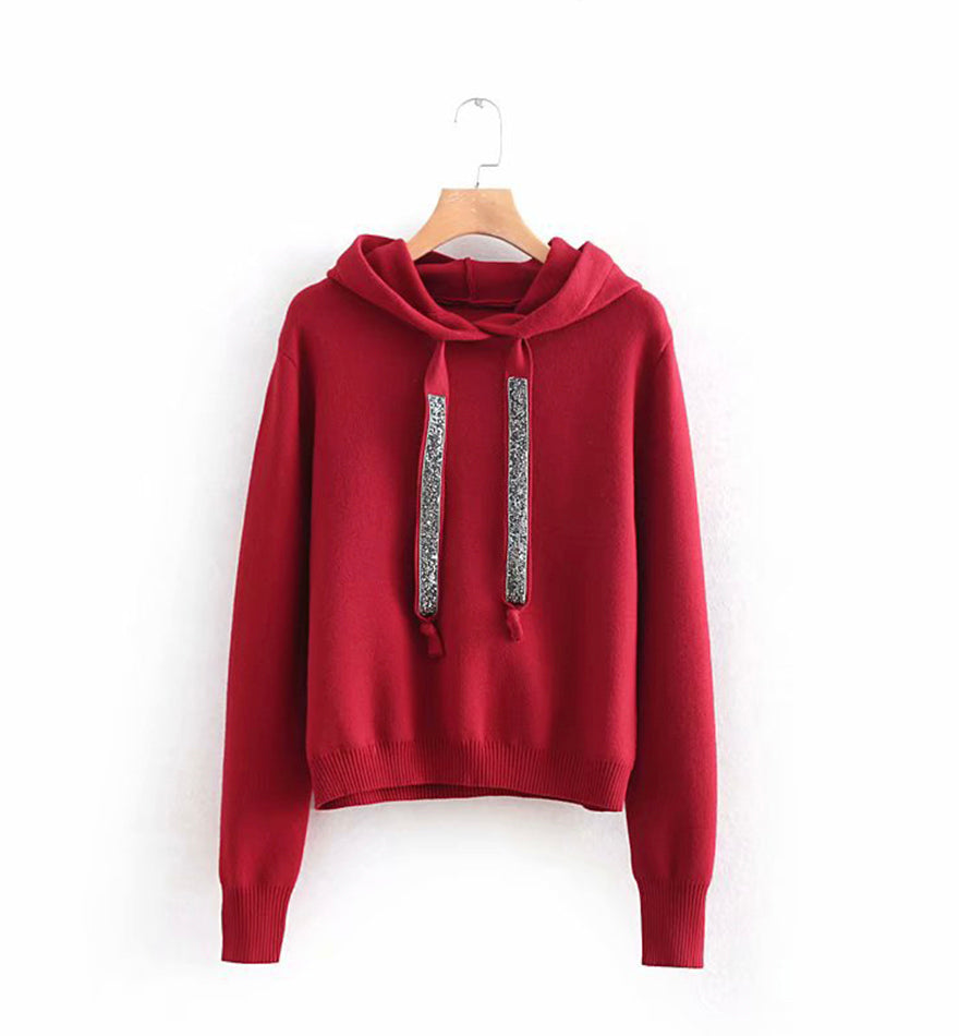 Hoodie Simple long sleeve tops  219
