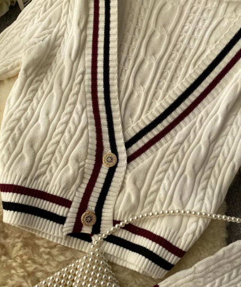 New style v neckline loose sweater long sleeve sweater sweater coat spring and autumn clothing  158