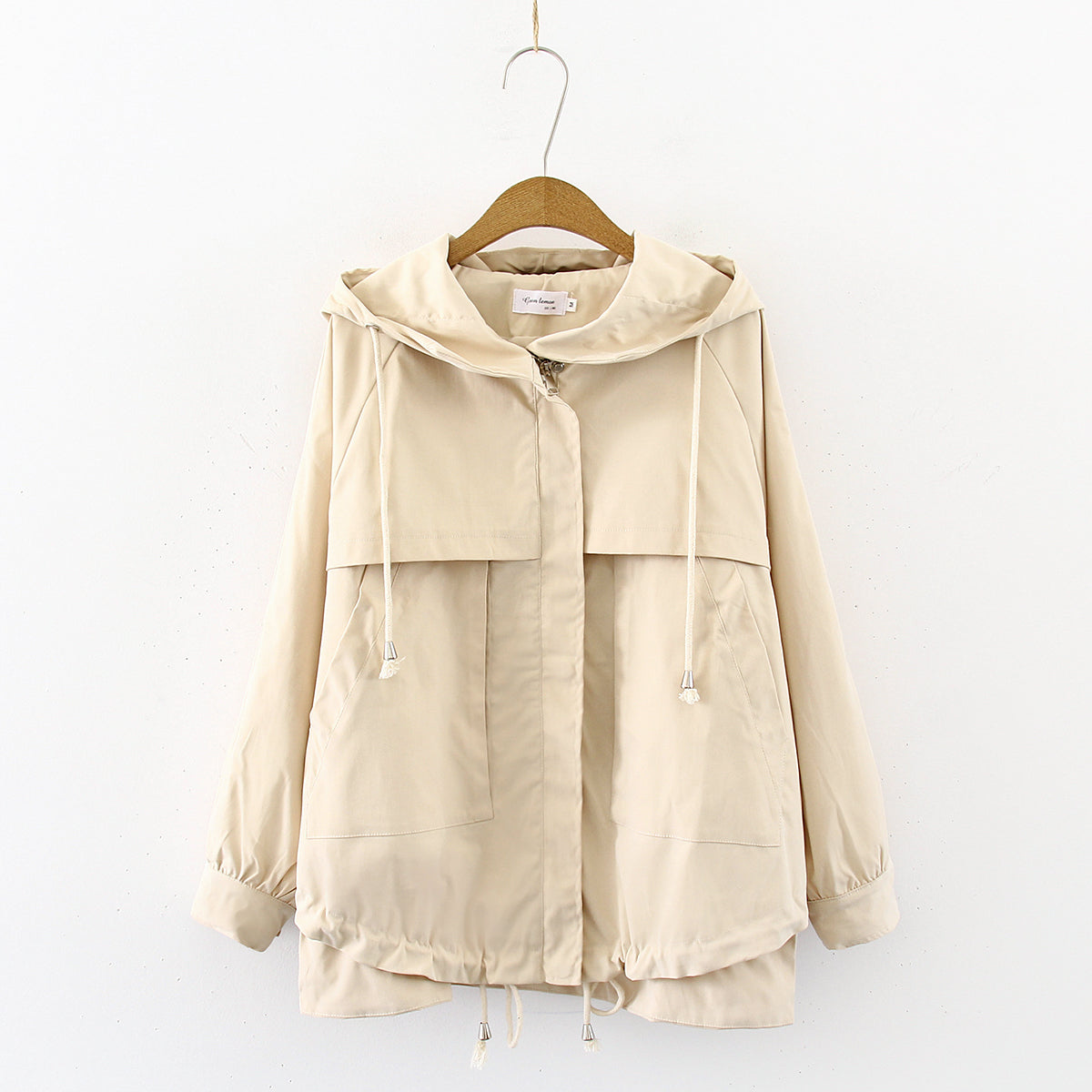 Simple hoodie long sleeve jacket  279