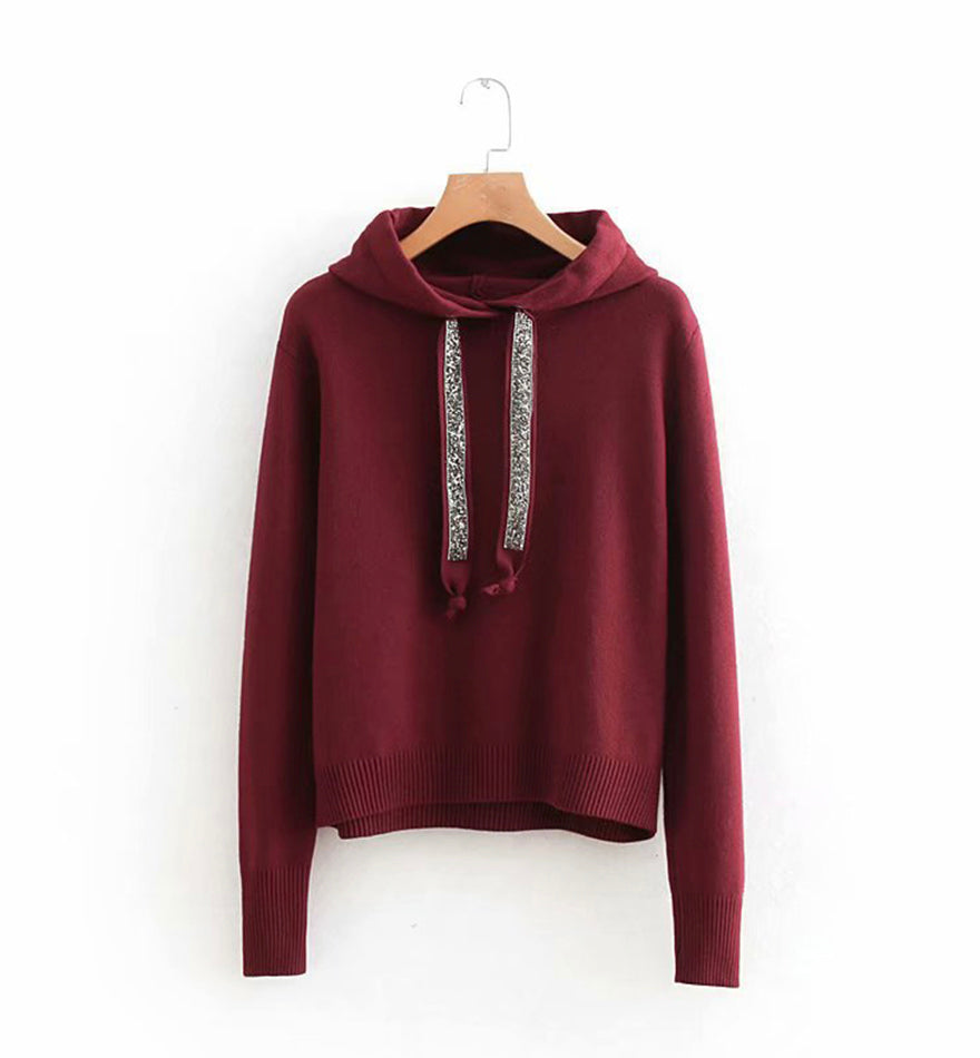 Hoodie Simple long sleeve tops  219