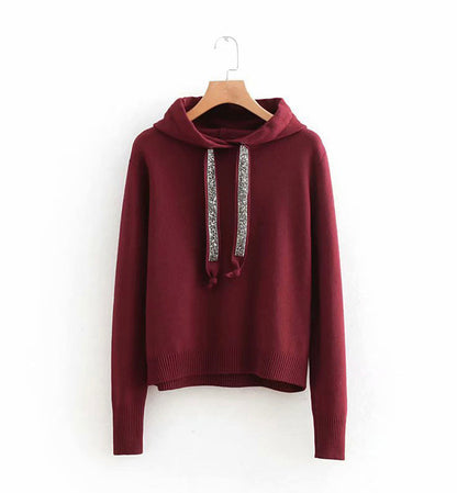 Hoodie Simple long sleeve tops  219