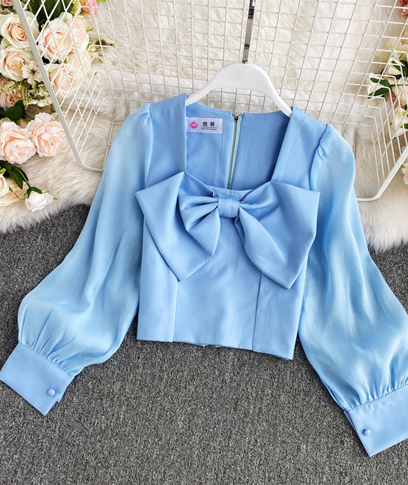 Cute bow top  320