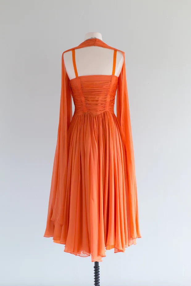 Orange Homecoming Dress Short Prom Dress,Short Party Dress     fg3786