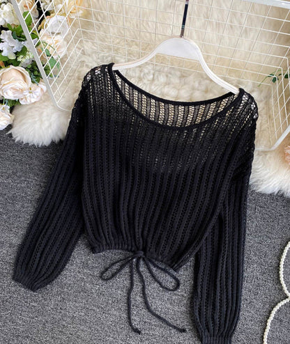 Cute turtleneck lace top  373