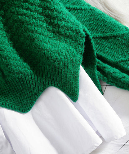 Stylish two-piece sweater  080