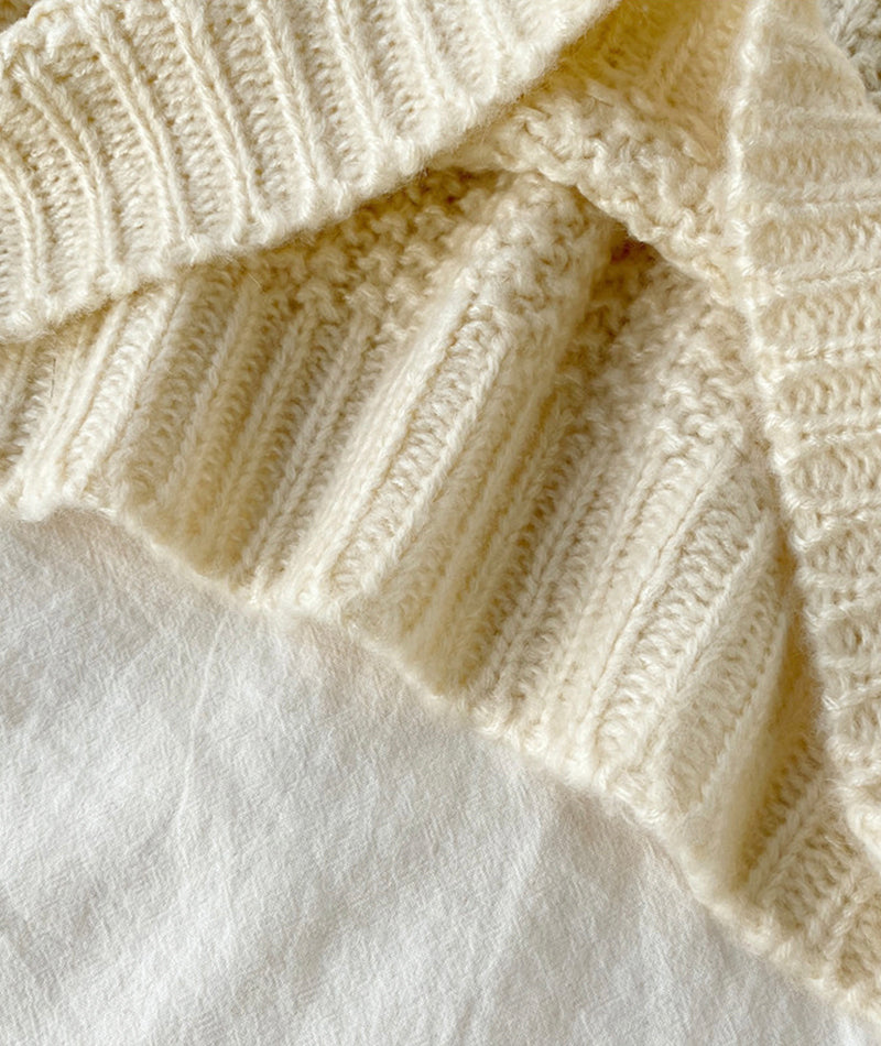 Sweater cute v neck long sleeve sweater  103