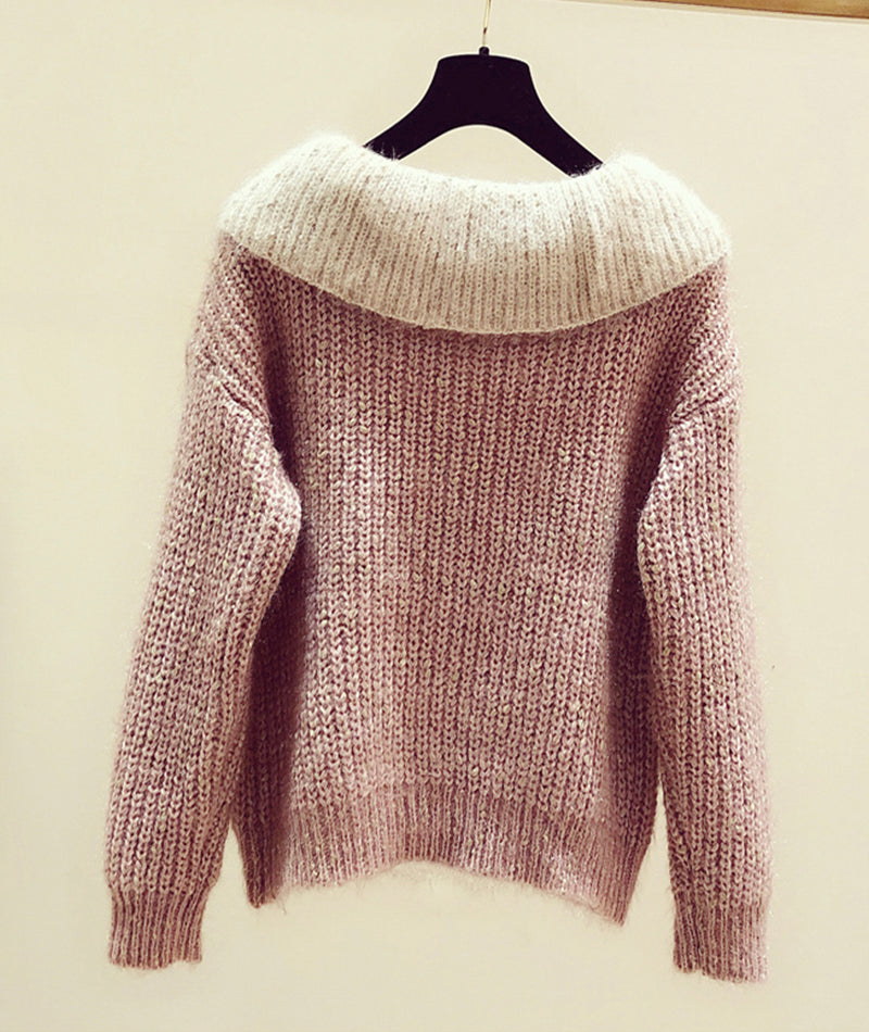 Lovely pink long sleeve sweater  129
