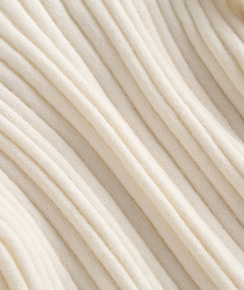 White fringed sweater white long-sleeved sweater top  110