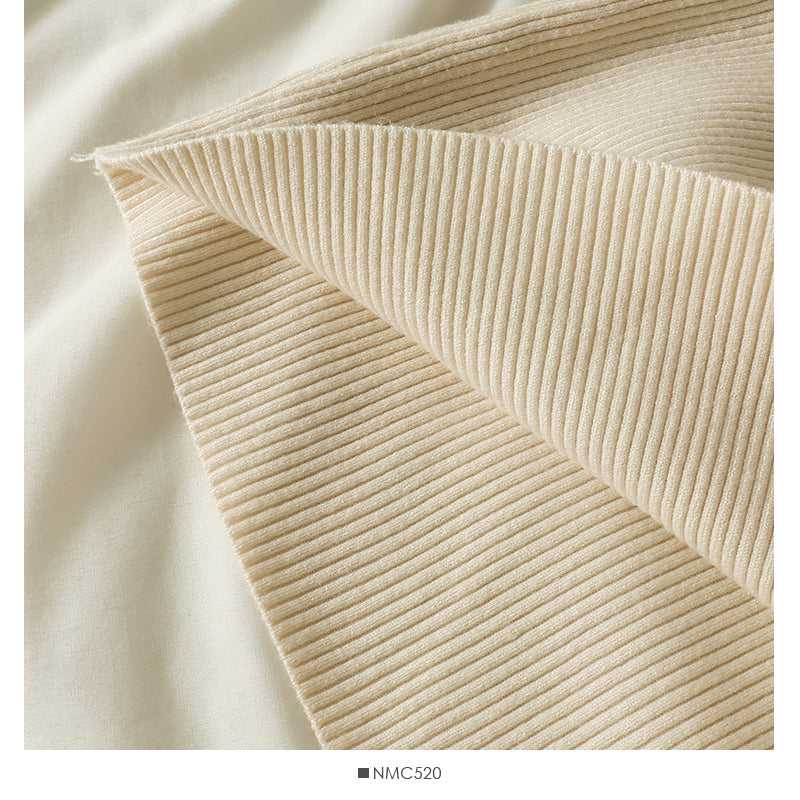 Solid color versatile low collar collarbone exposed long sleeve bottomed top  1813