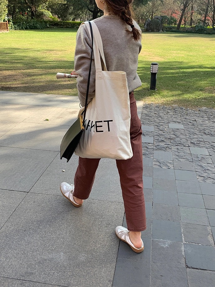 Gentle, vintage, round-neck plaid cardigan  1434