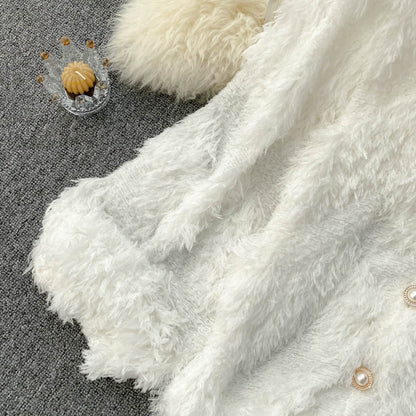 Socialite, high quality cardigans, new, trendy, soft, plush, sweet all-match cardigans, coat tops  1391