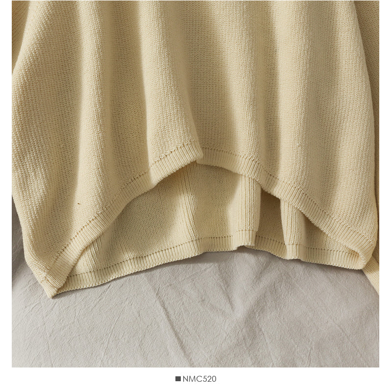 French minority front short back long Pullover Sweater women  1700