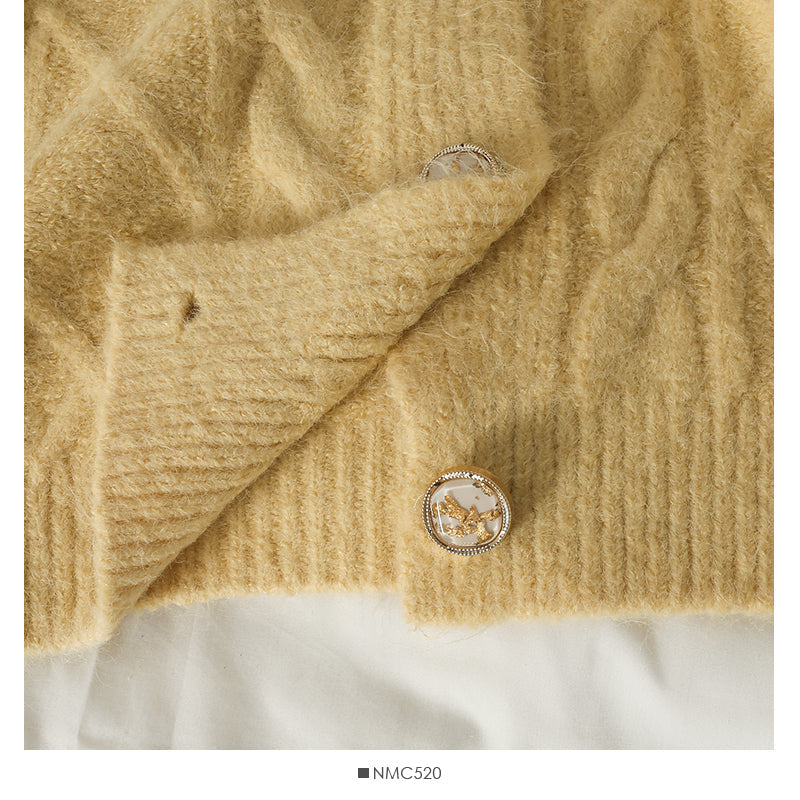 Sweater women's autumn clothes are loose and thin with hemp pattern  1771