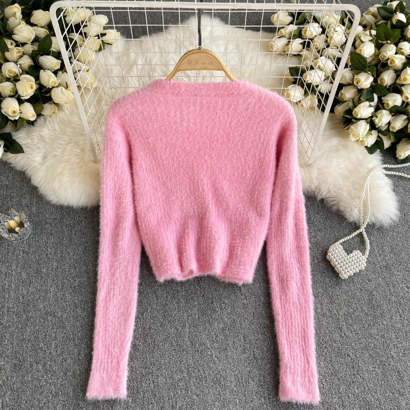 Wool sweater women's autumn long sleeve  1596