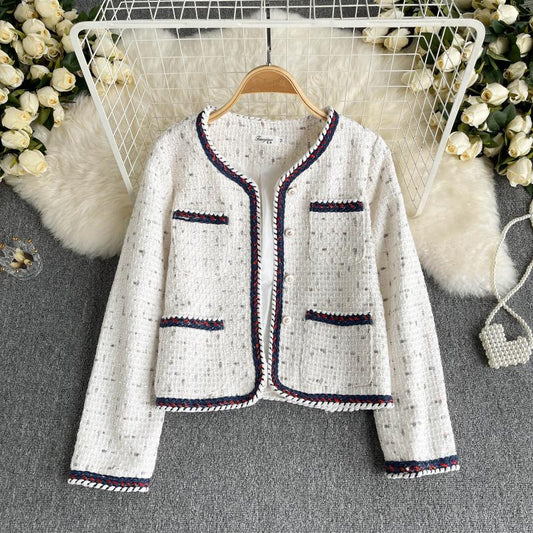 Xiaoxiangfeng cardigan coat female  1514