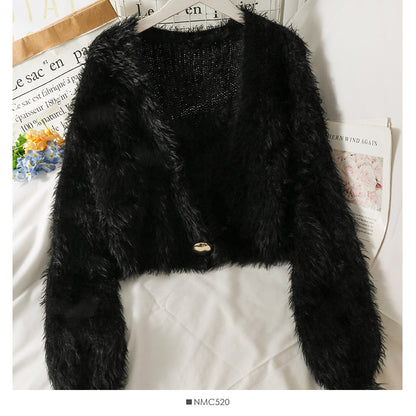 Low neck sweater women's autumn versatile long sleeved sweater  1751