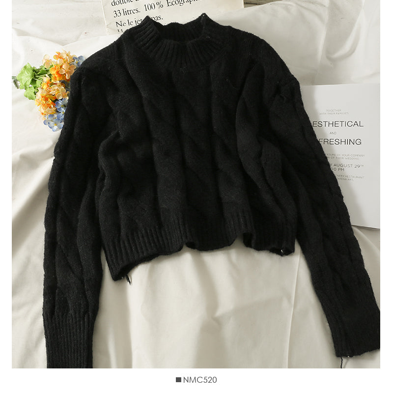 Women's Linen sweater is slim and half tall  1963