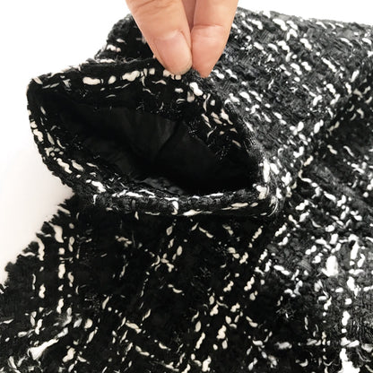 Small fragrant clothes tweed coat women's versatile slim top fashion short  1646