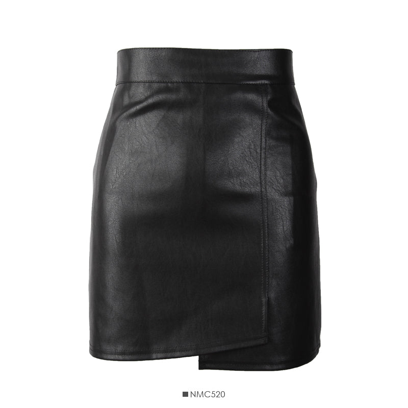 High waist, thin, anti light A-shaped short skirt, female  2488