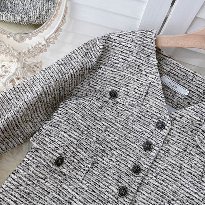 Shoulder padded jacket women's autumn new versatile top  1551