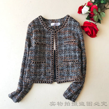 Small fragrant clothes classic short coat women's wear  1679