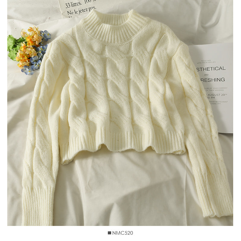 Women's Linen sweater is slim and half tall  1963