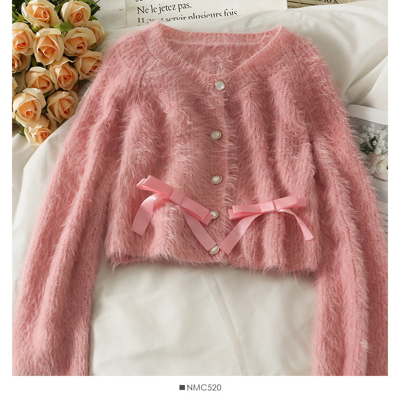 Women's autumn decoration, slim body, short long sleeved sweater  1891