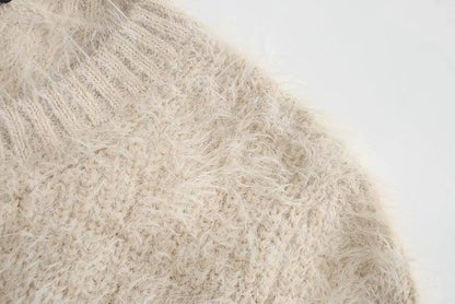 autumn row buttoned-down women's cardigan  1365