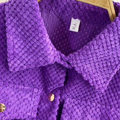 Slim single breasted cardigan coat  1653