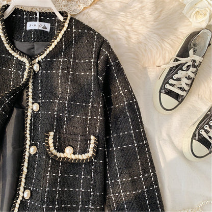 Fashion small fragrant clothes short coat cardigan women  1630