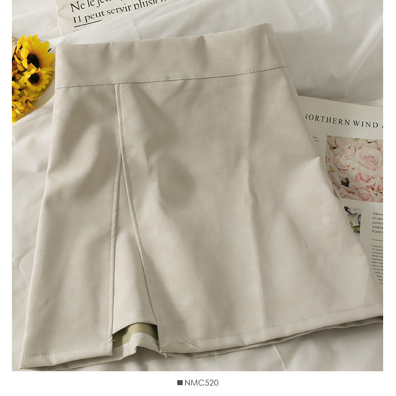 Retro High Waist thin skirt  2513