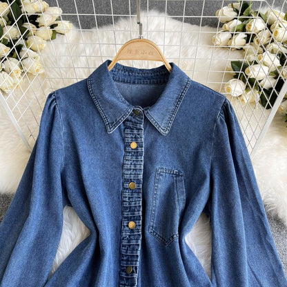 Denim Jacket Women's Vintage Port style  1504