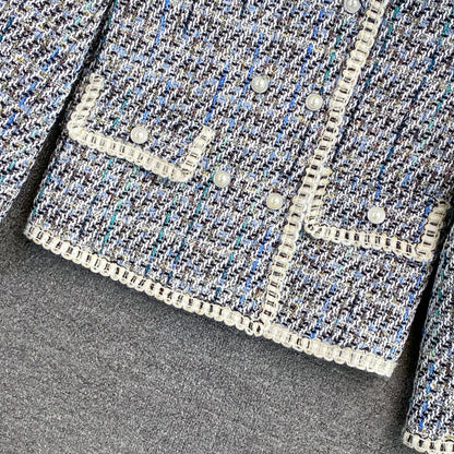 Autumn and winter new celebrity wind nail bead small fragrance  1674