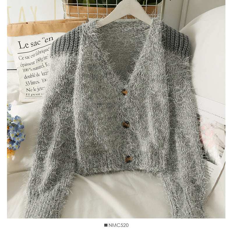 Slim and slim Plush sweater for women  1903