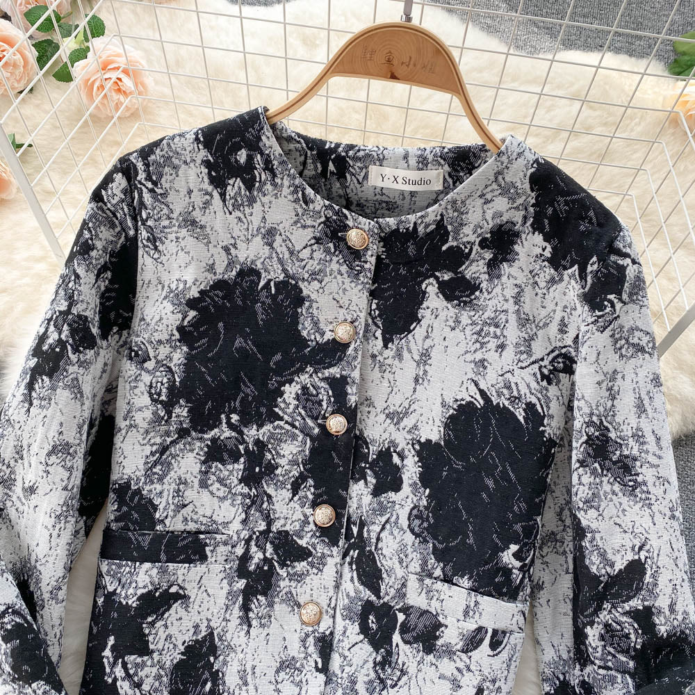 Vintage small fragrance tweed coat  1560