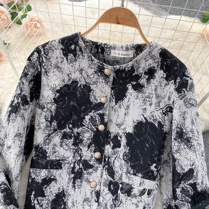 Vintage small fragrance tweed coat  1560