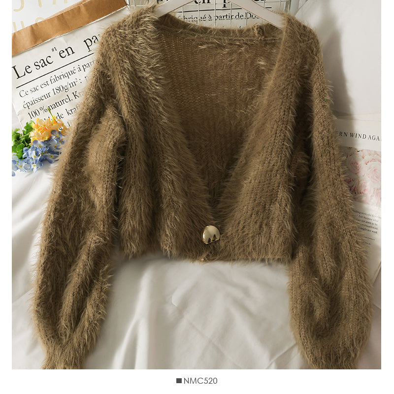 Low neck sweater women's autumn versatile long sleeved sweater  1751