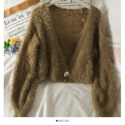 Low neck sweater women's autumn versatile long sleeved sweater  1751