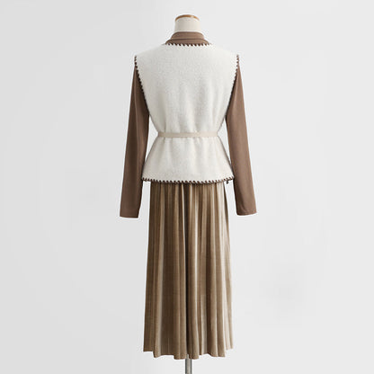 New vest dress two piece suit women  2345