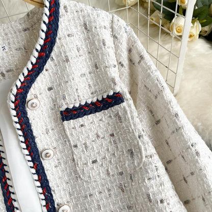 Xiaoxiangfeng cardigan coat female  1514